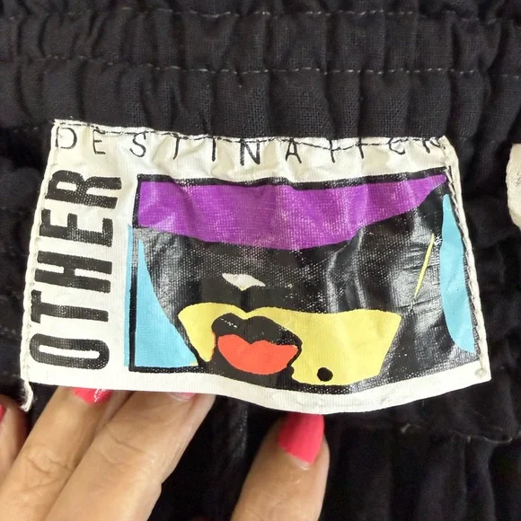 Destination Other vintage embroidered and mirrored folk art midi/maxi skirt L - Picture 7 of 8